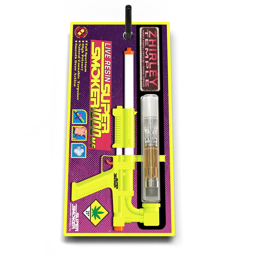 Zhirley Temple | Super Smoker - Live Resin Cartridge
