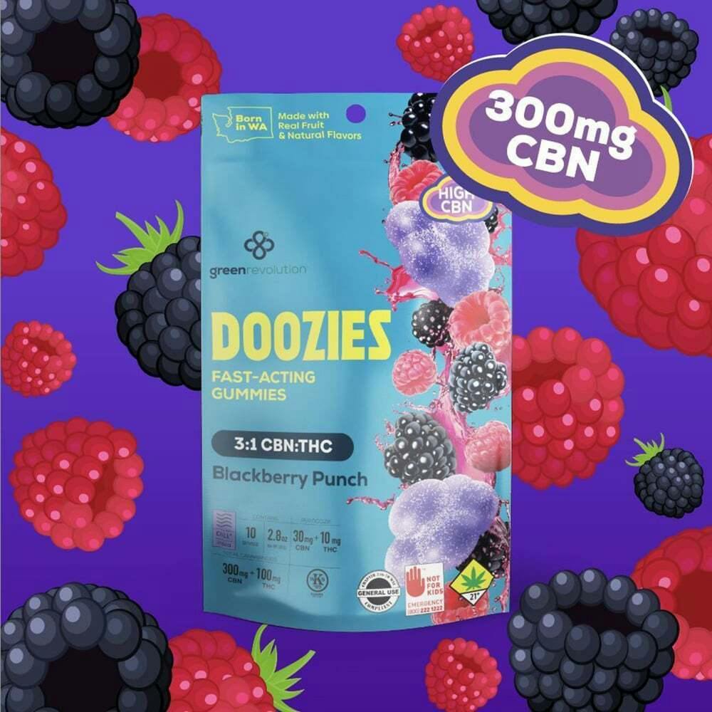 Blackberry Punch CBN 3:1 (Chill) | Green Revolution - Doozies