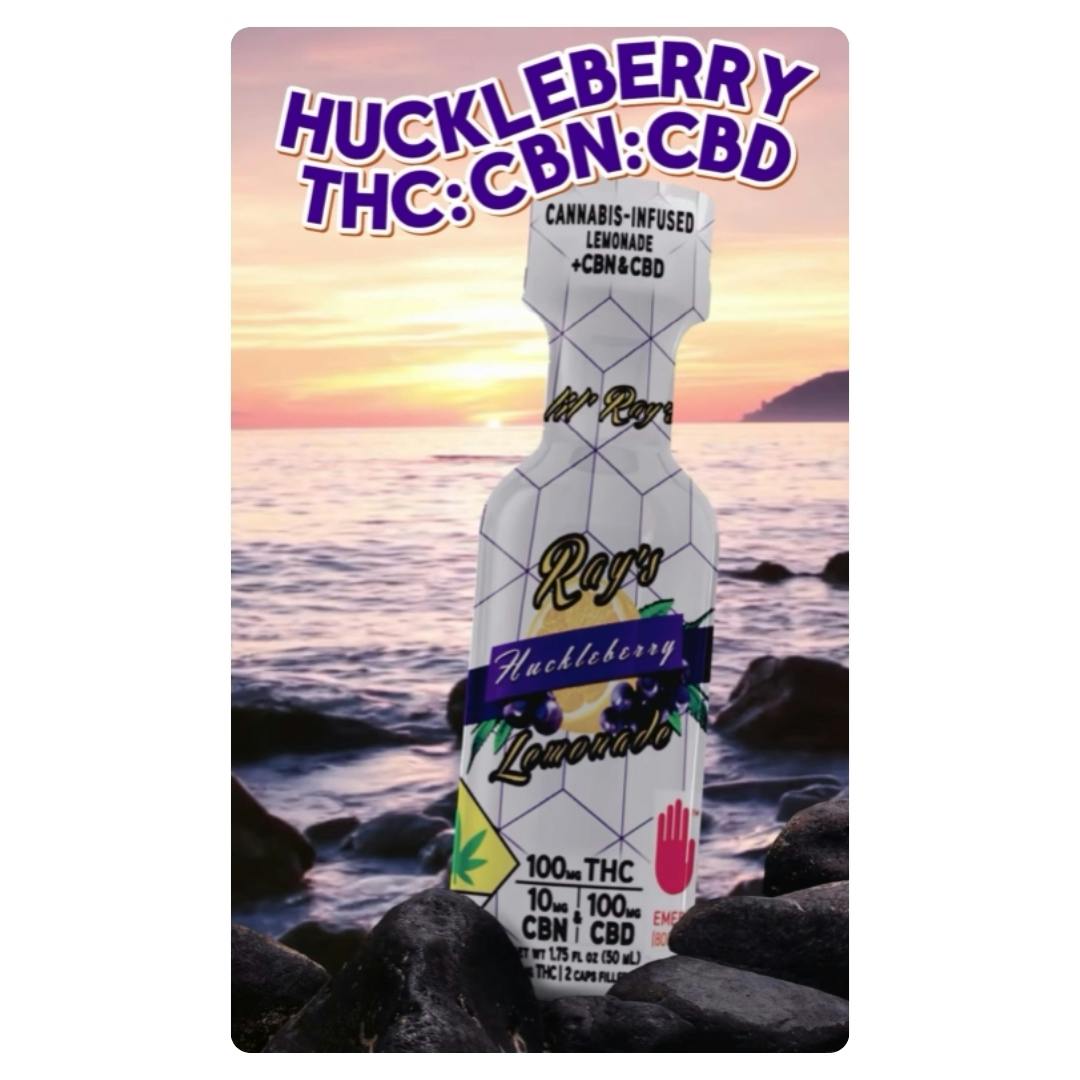 Huckleberry CBD/CBN 10:10:1 | Ray's Lemonade - Lil Ray's