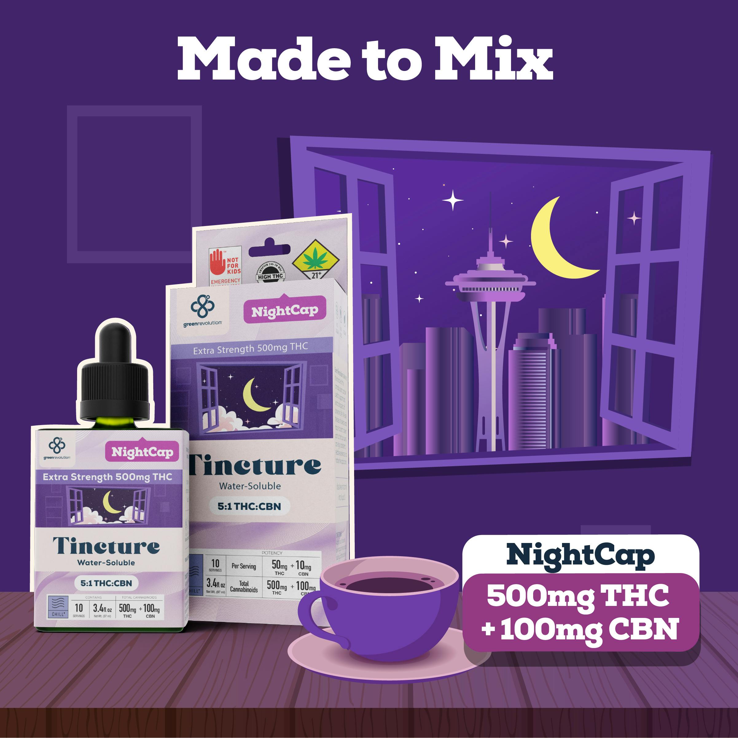NightCap 5:1 CBN | Green Revolution - Nano Tincture