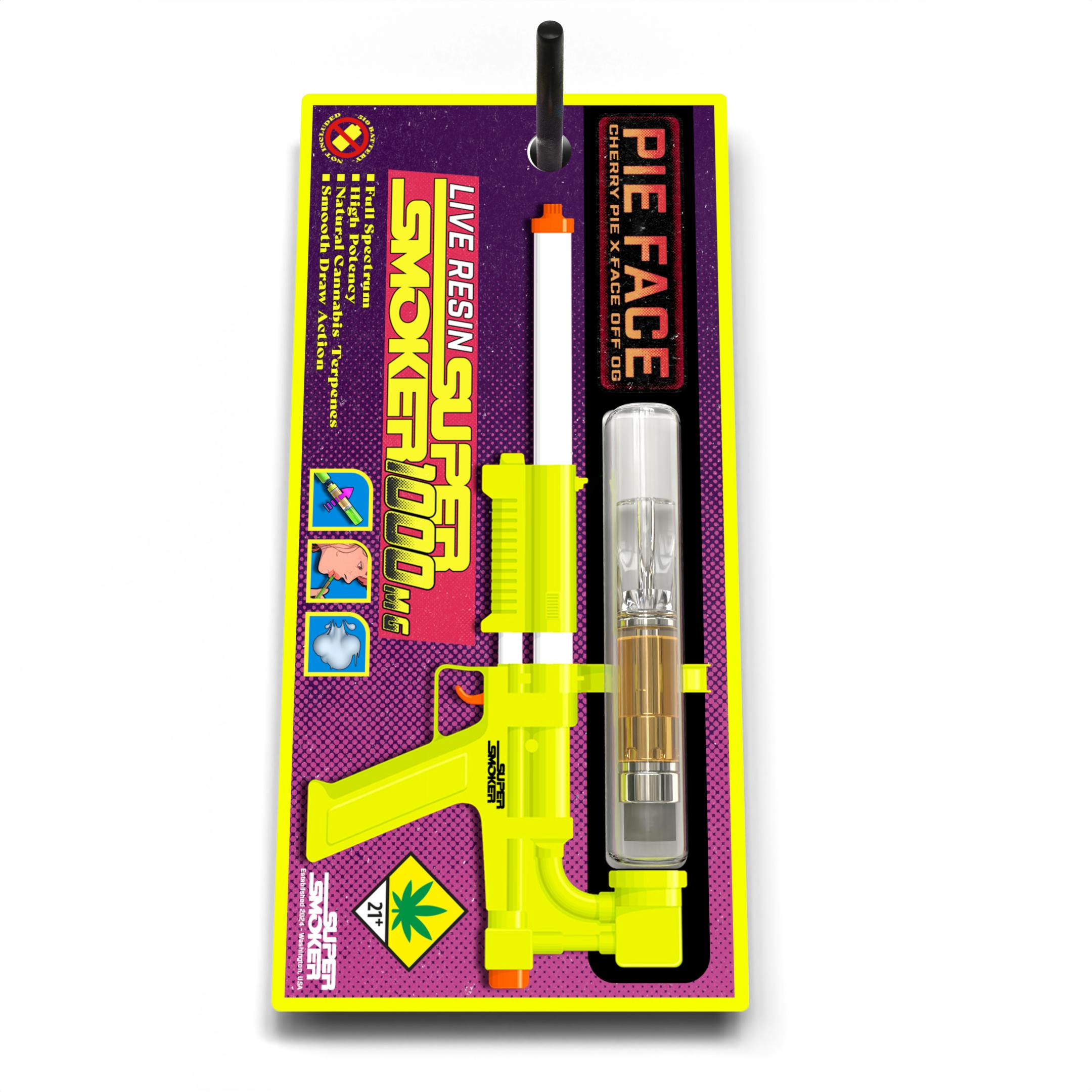 Pie Face | Super Smoker - Live Resin Cartridge