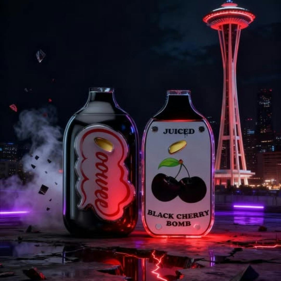 Black Cherry Bomb (1G) | Ooowee - Juiced Disposable