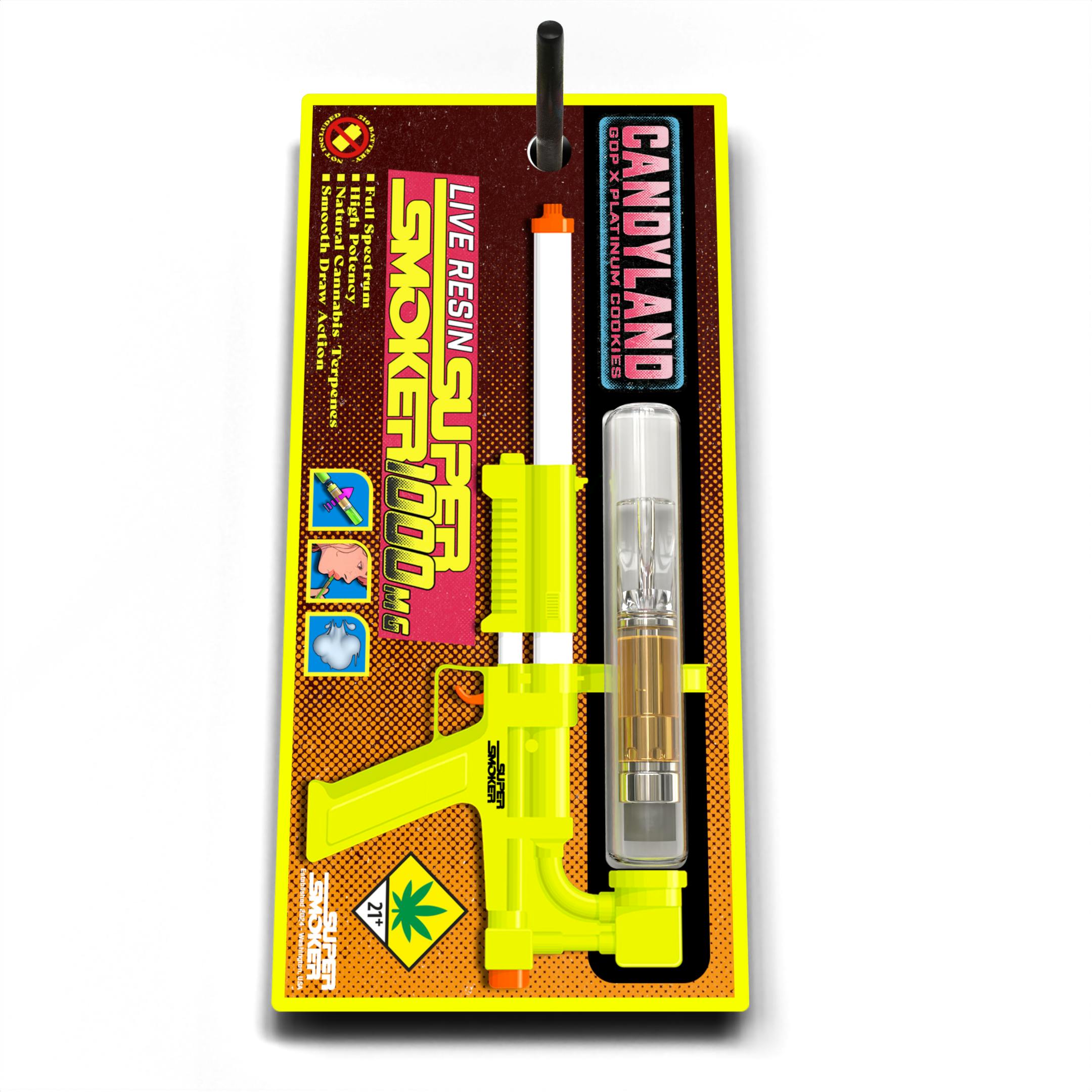 Candyland | Super Smoker - Live Resin Cartridge