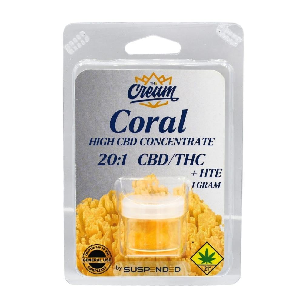 Coral CBD 20:1 | The Cream - Wax