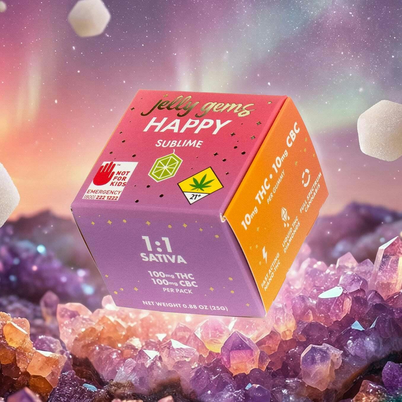 Sublime CBC 1:1 | Jelly Gems - Gummies