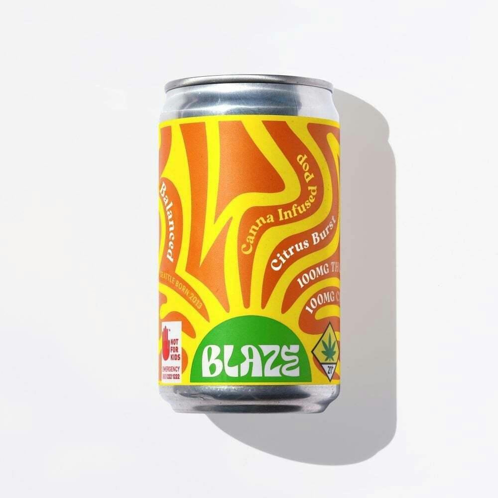 Citrus Burst CBG 1:1 | Blaze - Distillate Soda