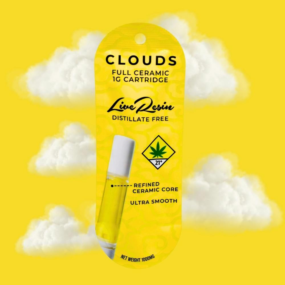 Grand Master Kush | Clouds Brand - Live Resin Cartridge