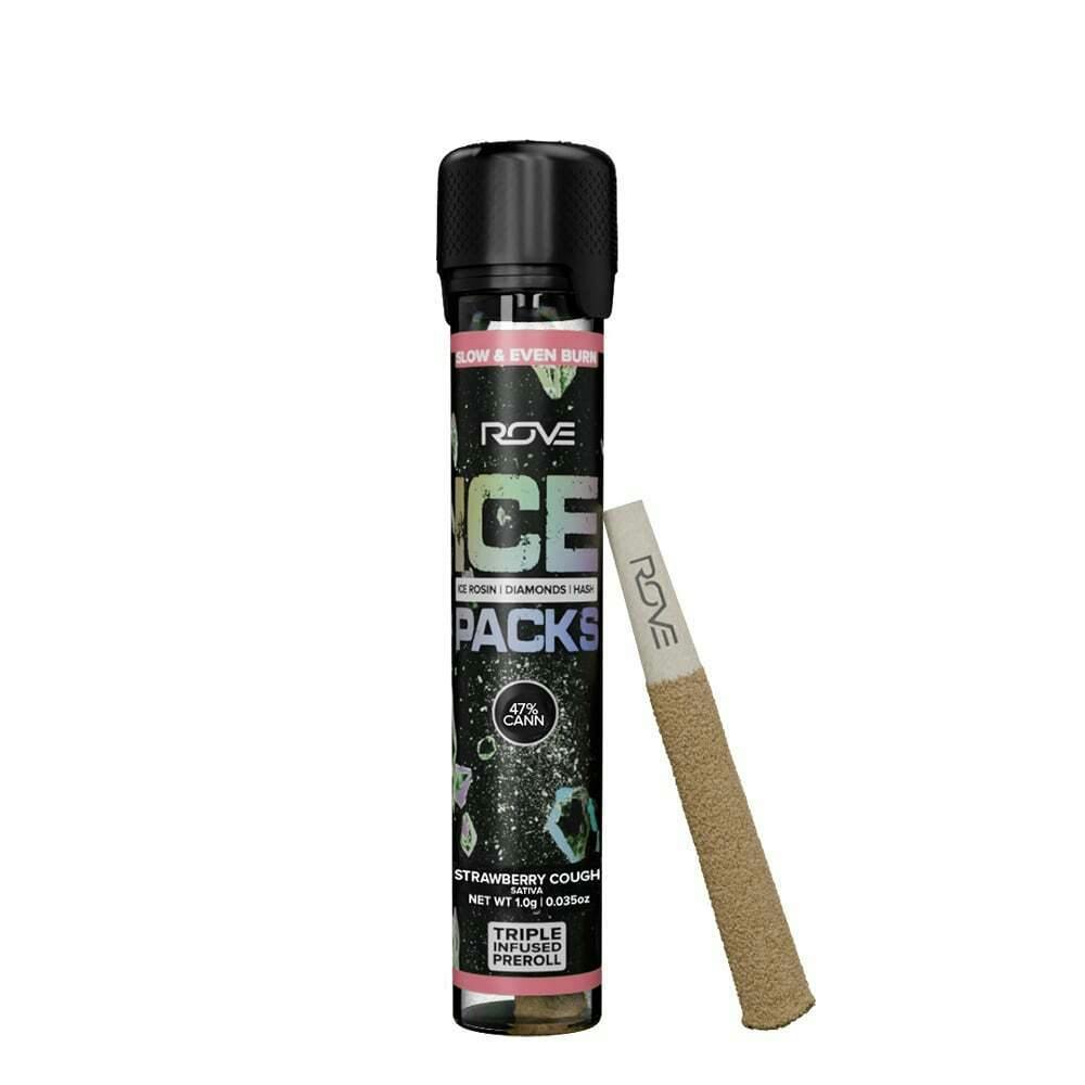 Strawberry Cough (1G) | ROVE - Rove Triple Infused Preroll