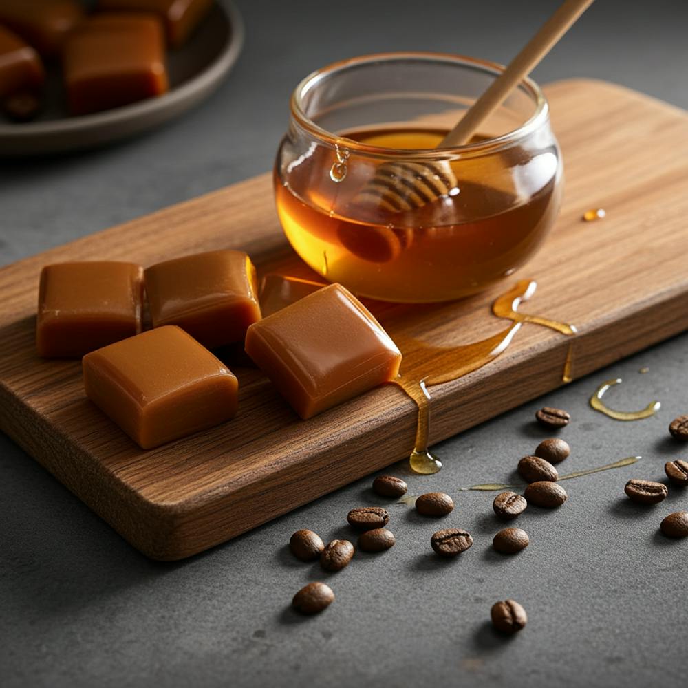 Espresso Honey Caramels BON BOMBS | Verdelux - Caramels