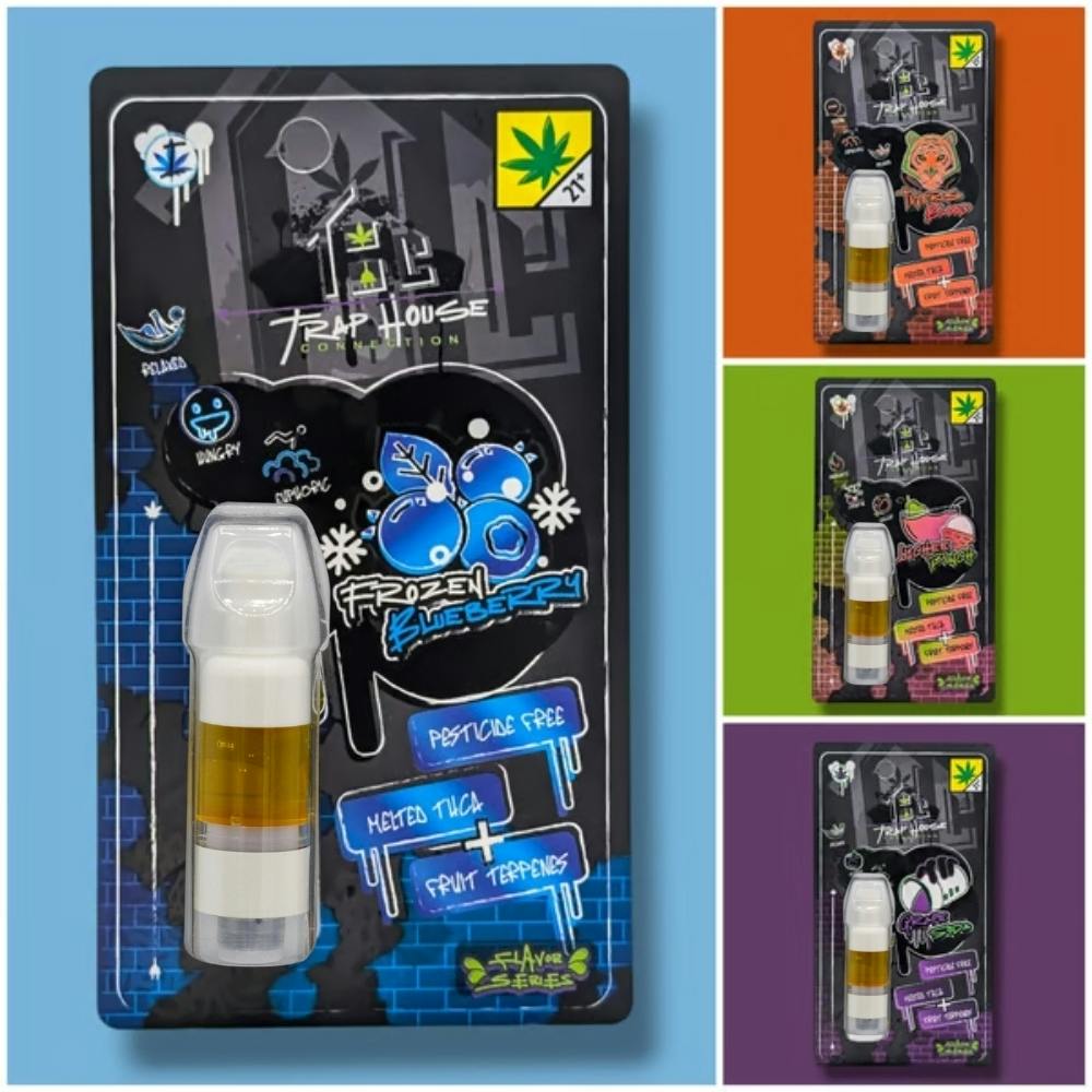 Lemon Push Pop | Trap House Connection - High Potency Distillate Cartridge