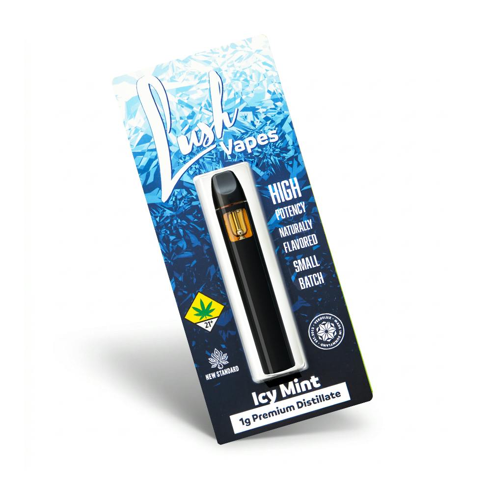 LUSH: Icy Mint (1G) | Verdelux - Disposable Vape Pen