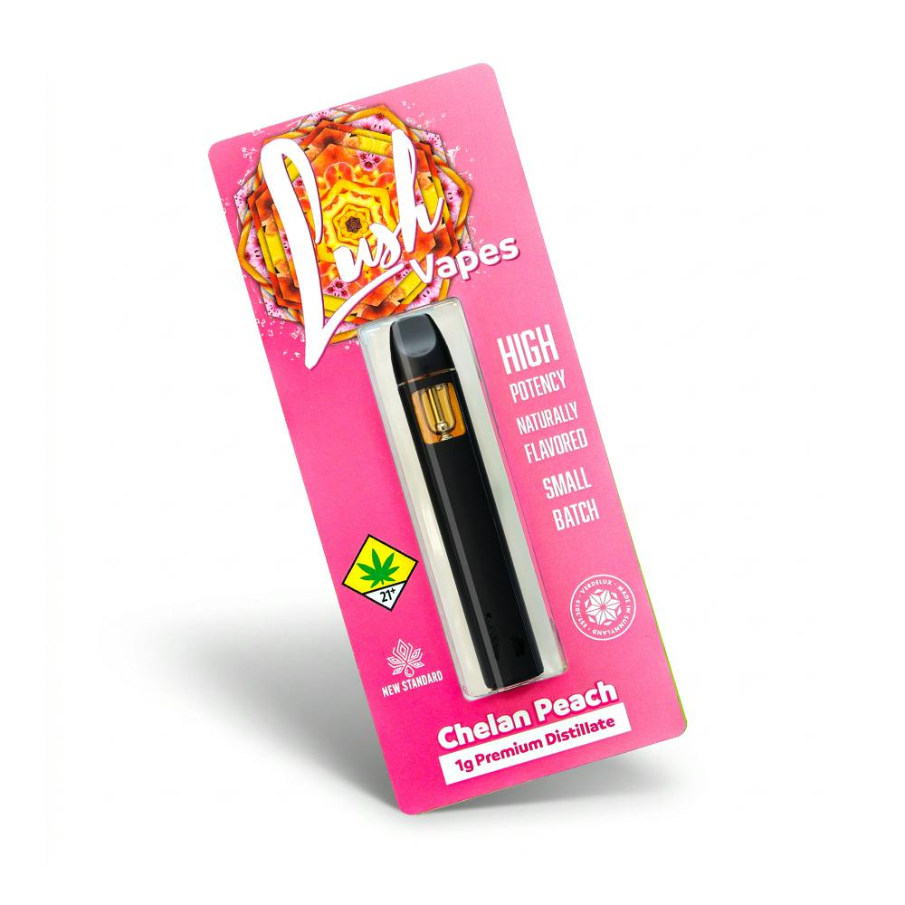 LUSH: Chelan Peach (1G) | Verdelux - Disposable Vape Pen
