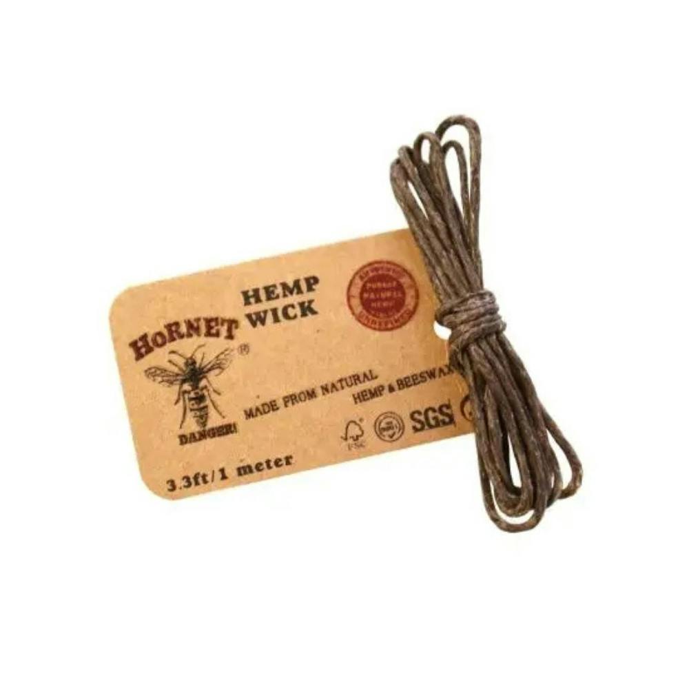 Hemp Wick 3.3ft | Hornet - Hemp Wick