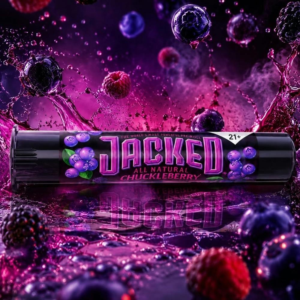 Chuckleberry (0.8g) | Jacked - Infused Pre Roll