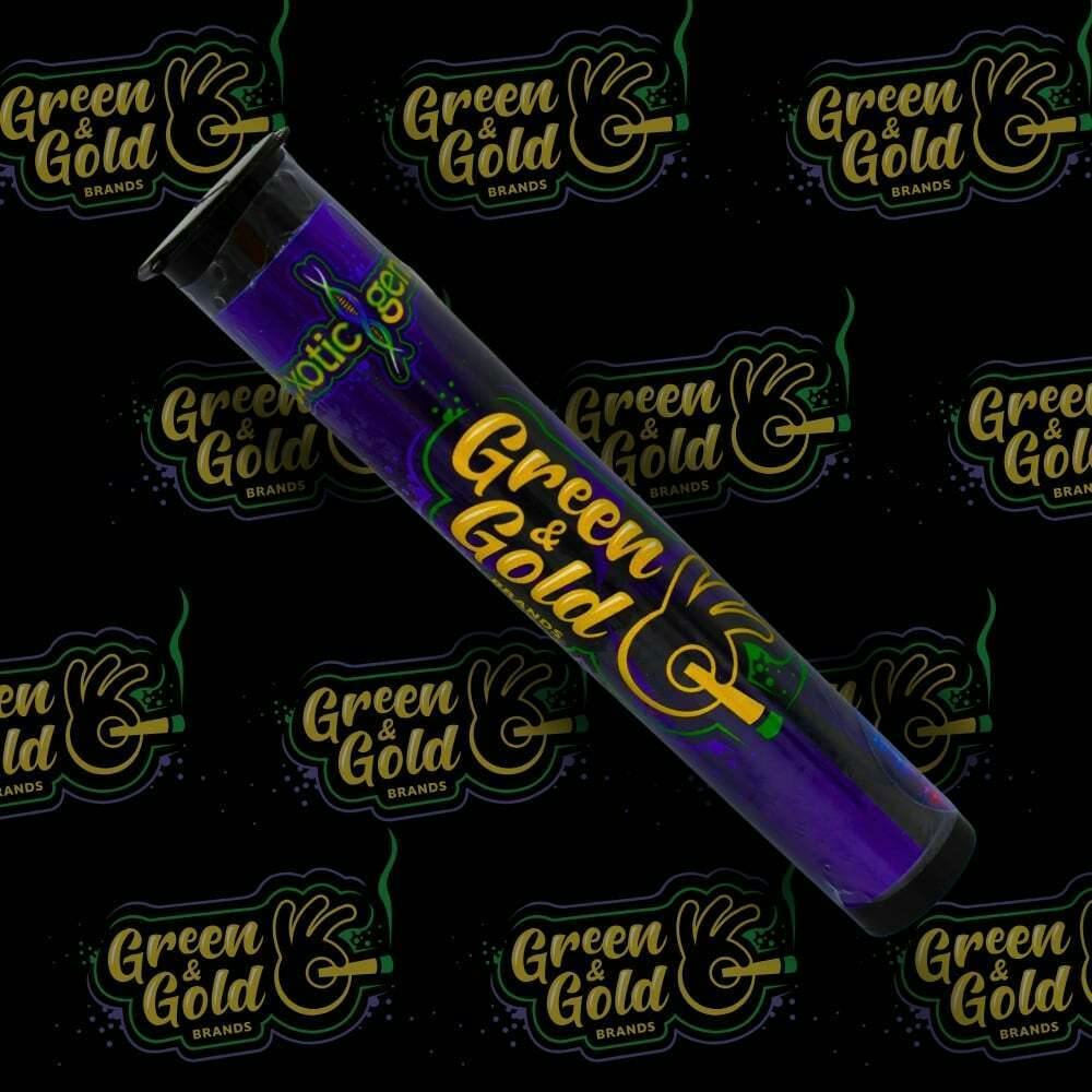 Lazeralus #3 (2G) | Green & Gold Brands - Bomber Pre Roll