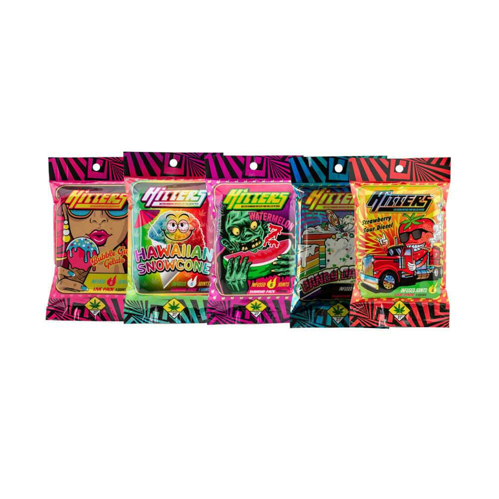Princess Peachy (6x 0.67g) | Hitters - 6 Pack THCA Diamond Infused Hitters