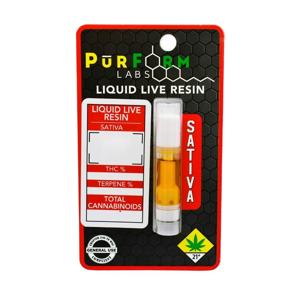 Blue Tip | PurForm Labs - Live Resin Cartridge