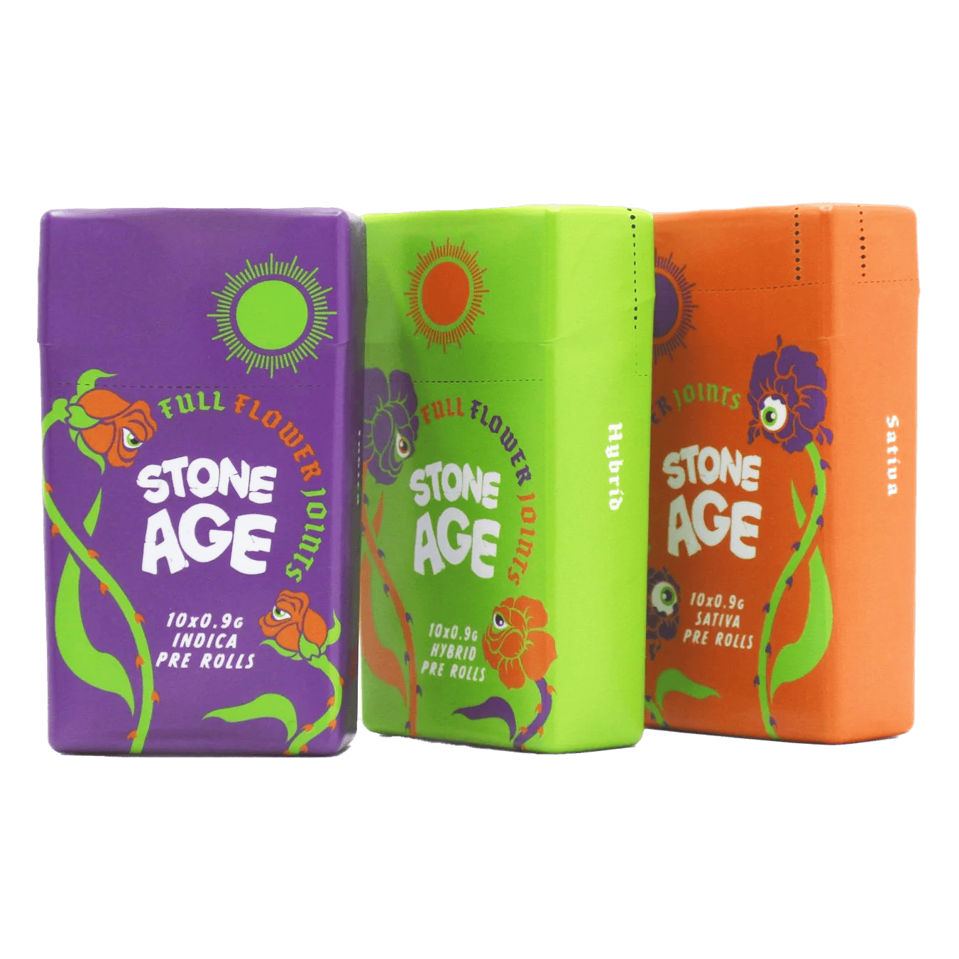 Orange Caesar (10x 0.9g) | Stone Age - Full Flower 10pk
