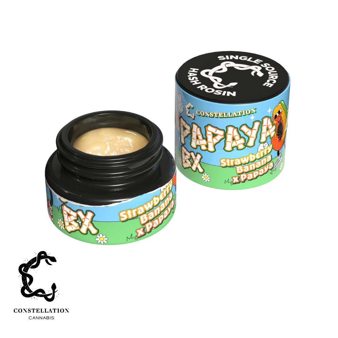 Papaya BX | Constellation Cannabis - Constellation Rosin (Cold Cure)