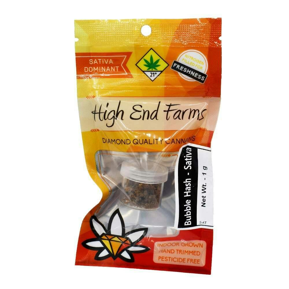Sativa Bubble Hash | High End Farms - Bubble Hash