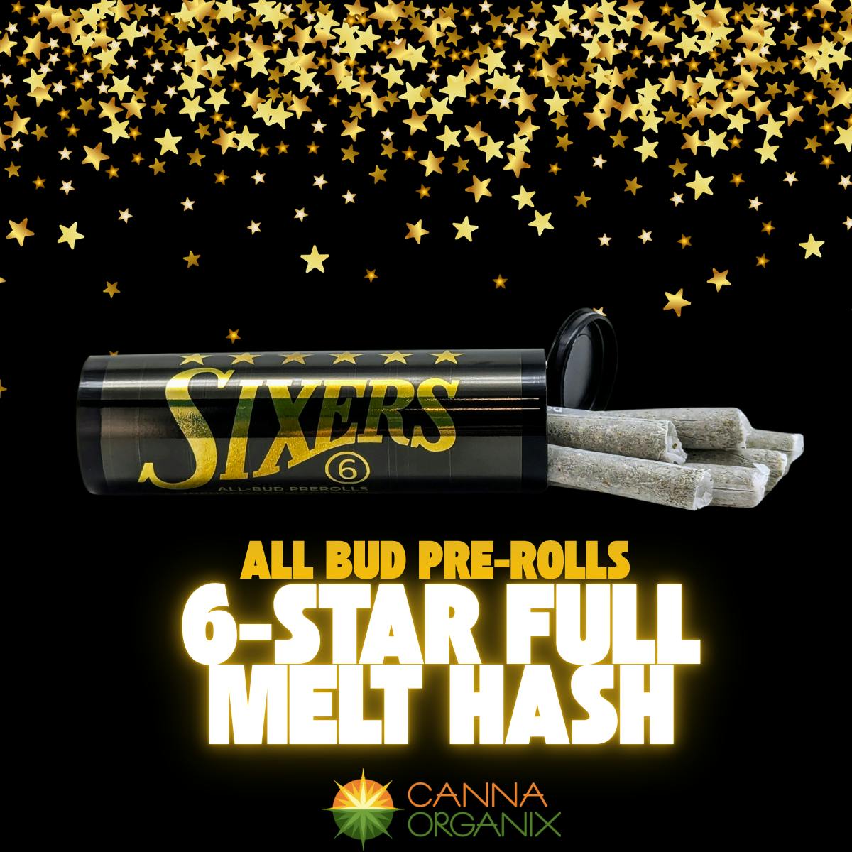 SIXERS: Forbidden Fruit (6x 0.6g) | Canna Organix - 6 Pack Solventless Sixers
