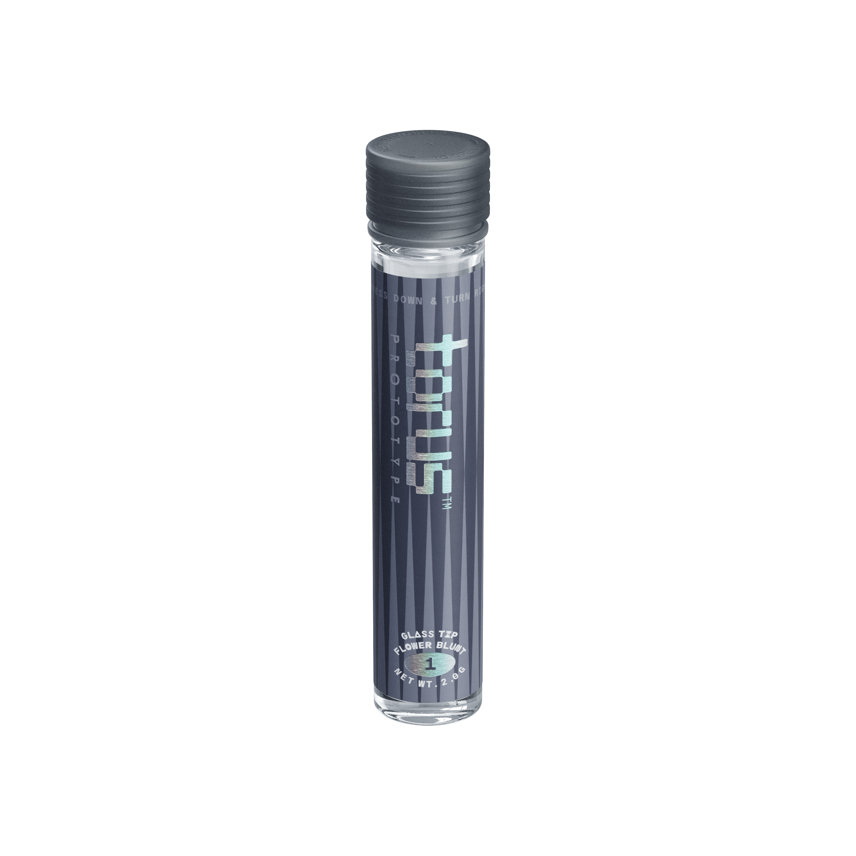 Gush Mints CBD (2G) | Torus - Glass Tip Blunt