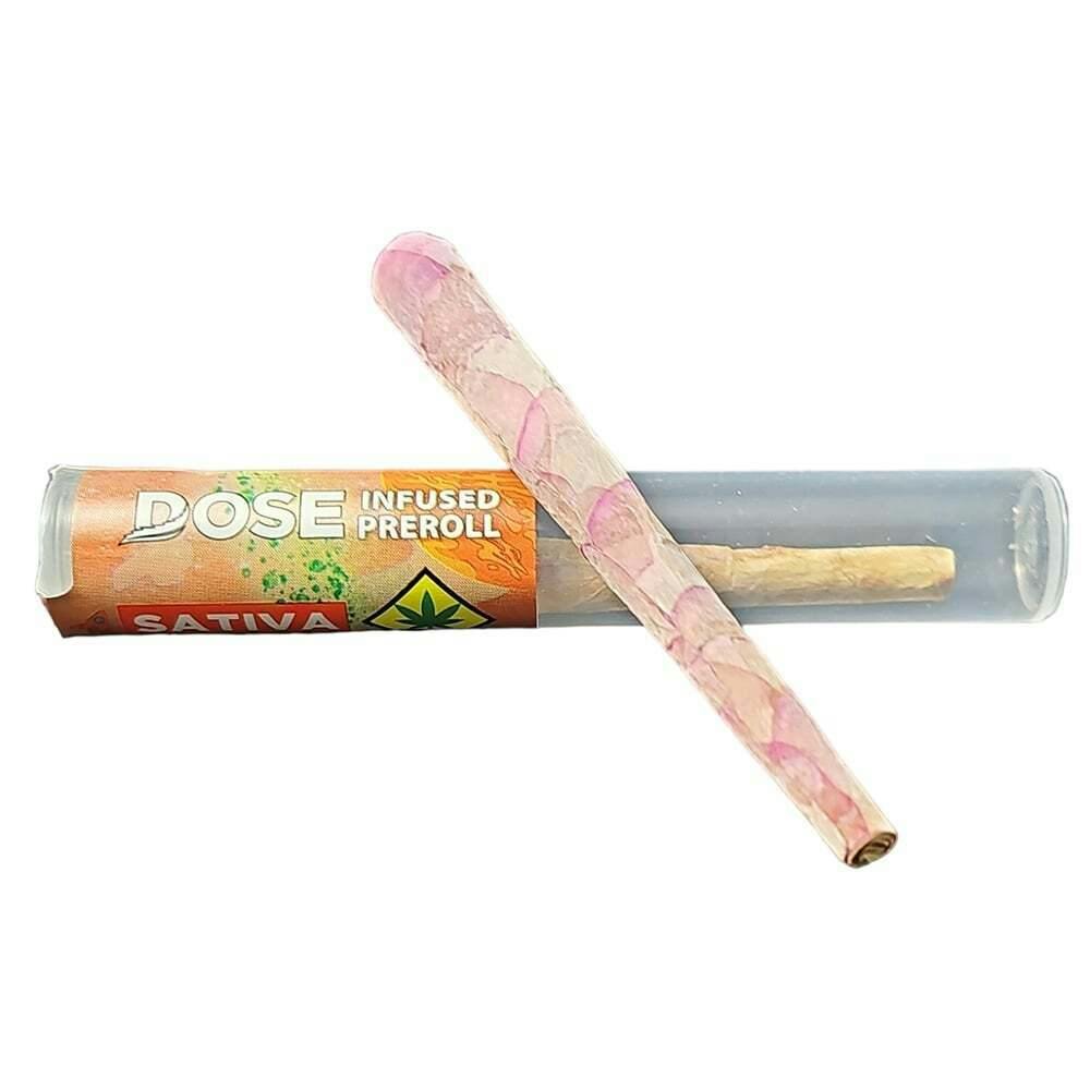 Agent Orange (1G) | Dose Oil - Infused Rose Wrapped Pre Roll
