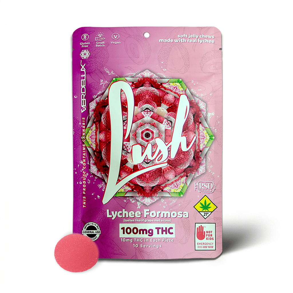Lush Lychee Formosa | Verdelux - Jellies Chews Vegan Gummies