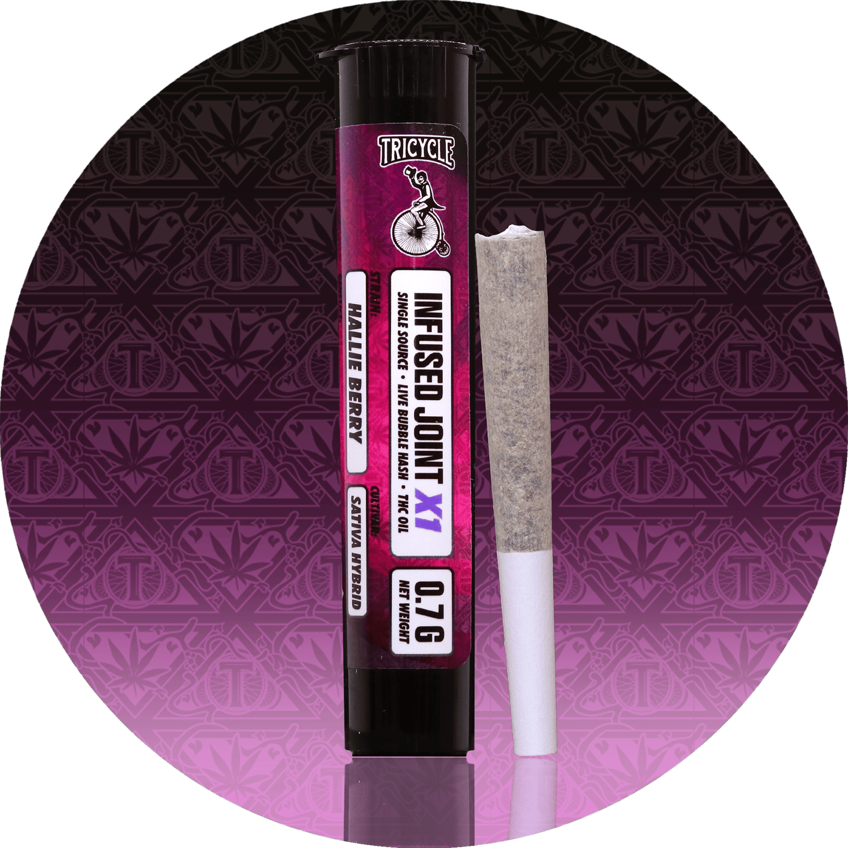 Hallie Berry (0.7g) | Tricycle - Infused Pre Roll