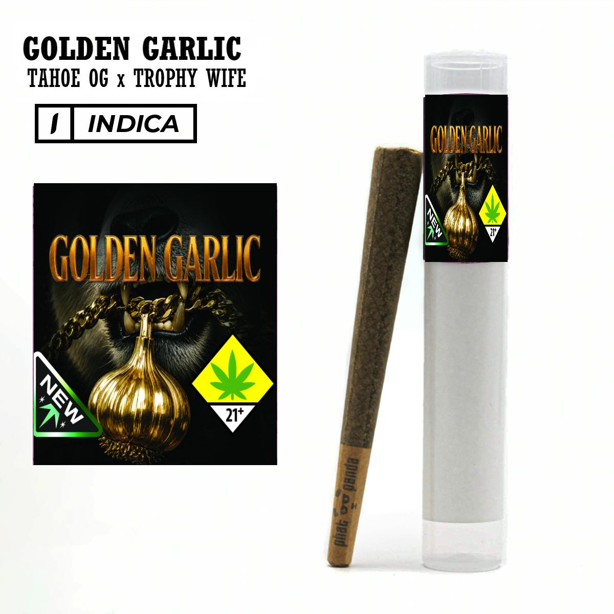 Golden Garlic (1G) | Phat Panda - Core Pre Roll