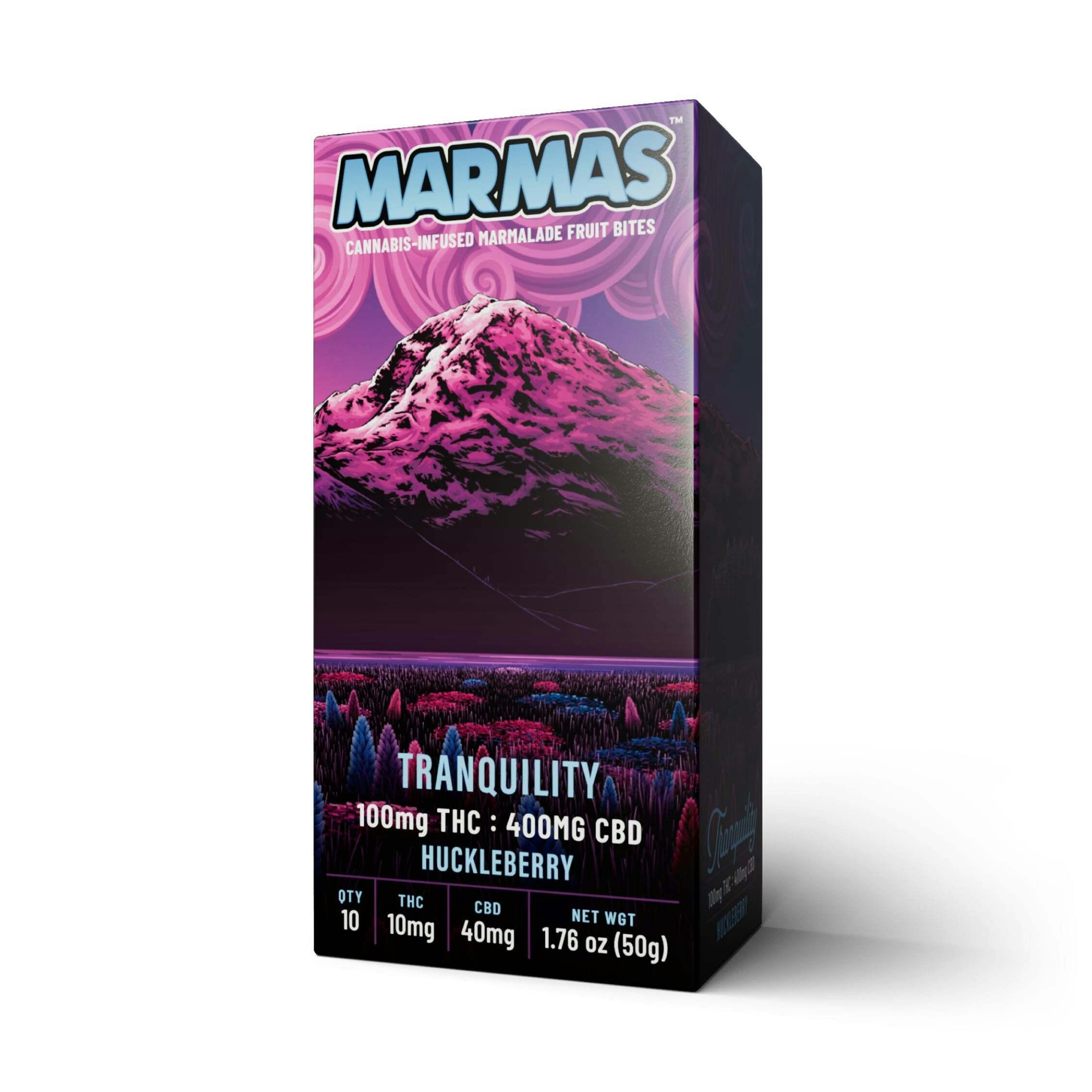 Huckleberry Tranquility CBD 4:1 | Marmas - Gummies