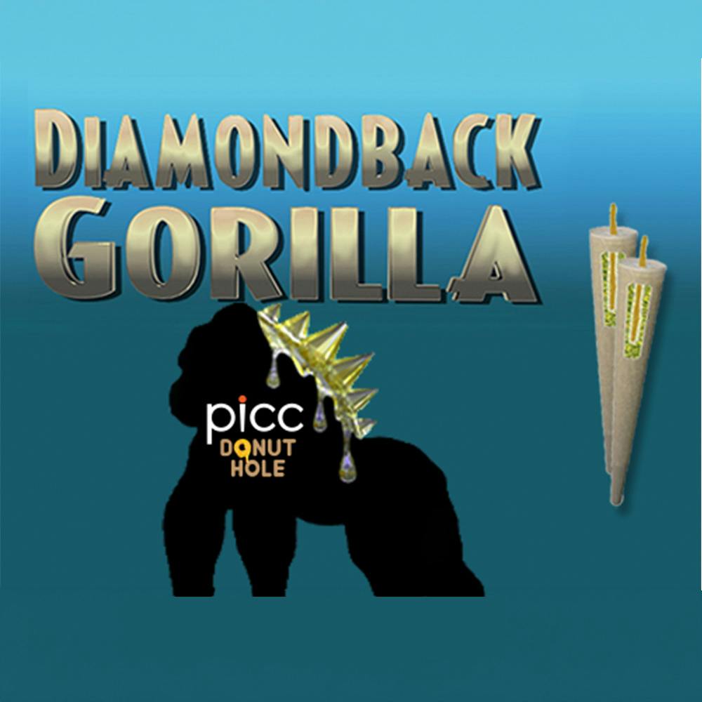 Jealousy x MACmosa (2x 0.5g) | Diamondback Gorilla - 2 Pack Infused Pre Roll