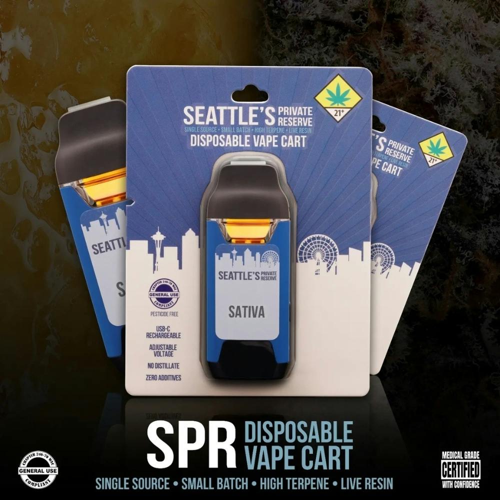 Runaway Cake (1G) | Seattle's Private Reserve - Live Resin Disposables