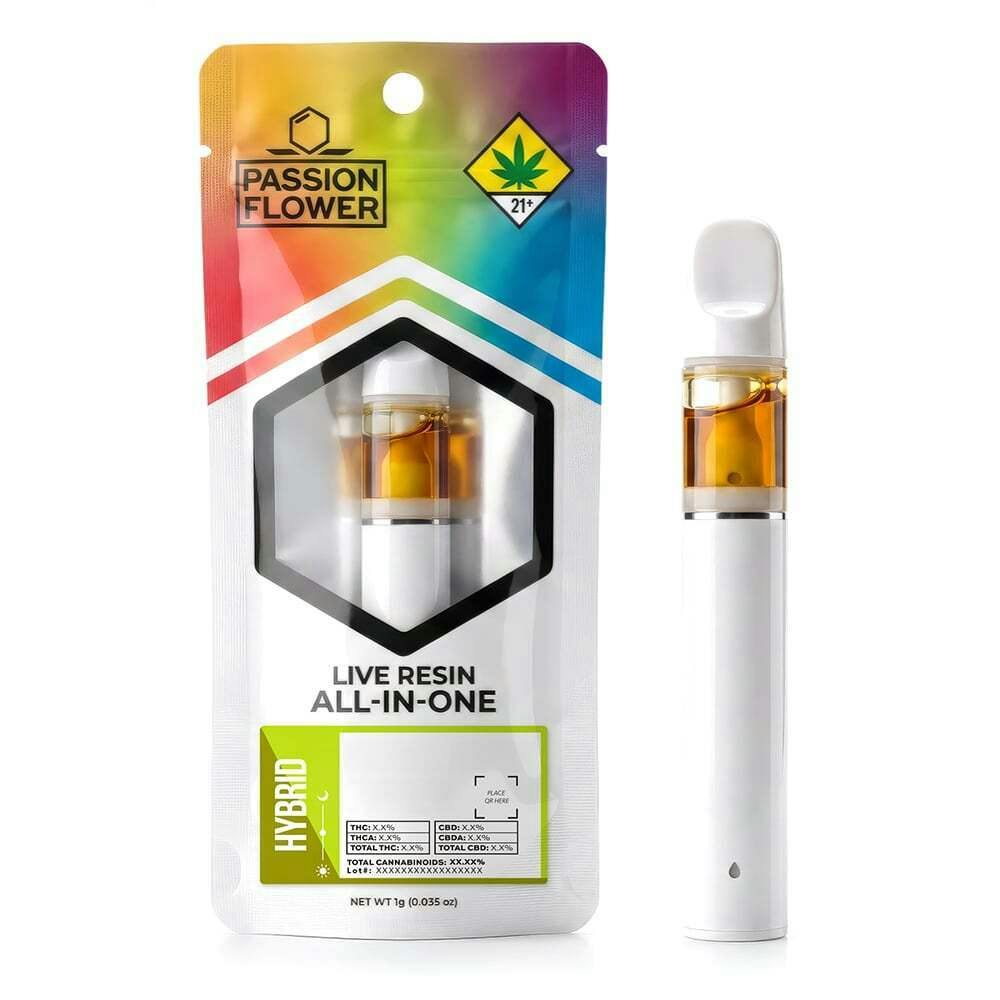 Lemon Tangie (1G) | Passion Flower - Live Resin Disposable