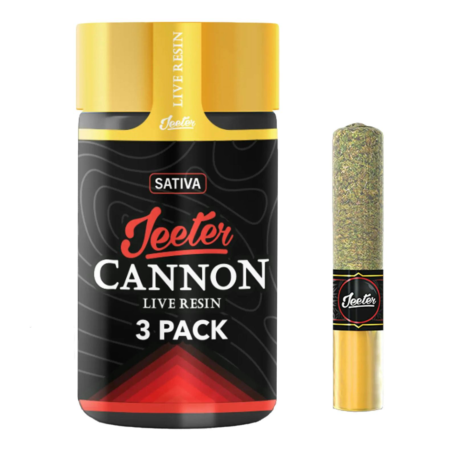 Jeeter - 3-Pack 0.5g Live Resin Infused Cannon - ATF