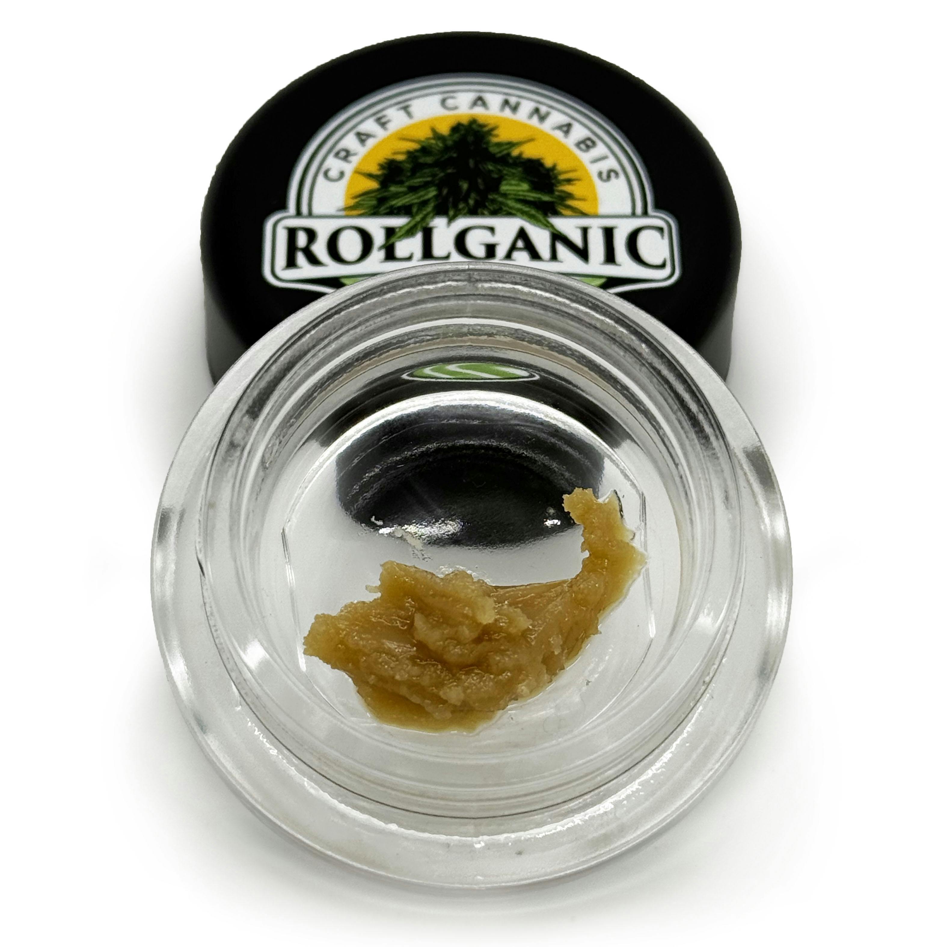 Rollganic - 1g Live Rosin - Dirty Laundry