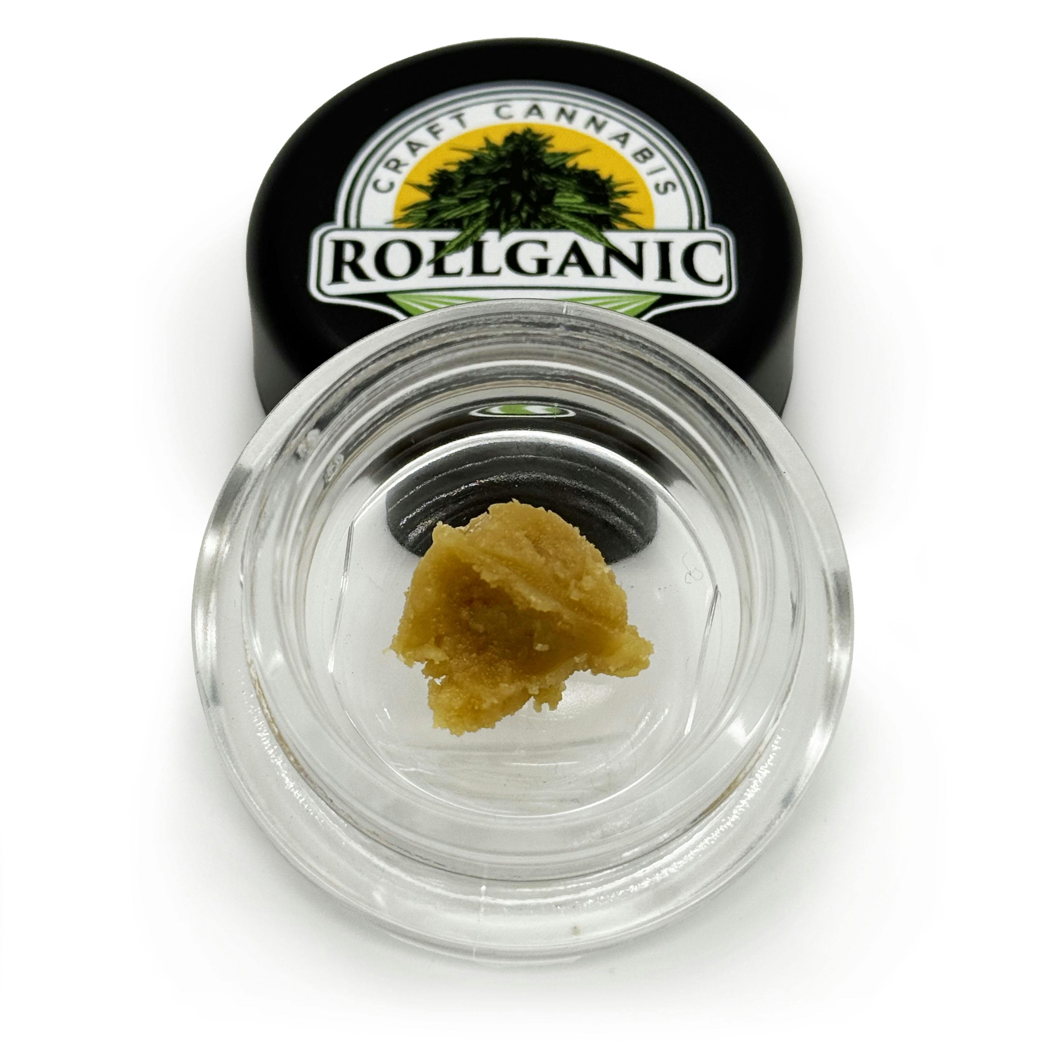 Rollganic - 1g Live Rosin - Strawberry Lemonade
