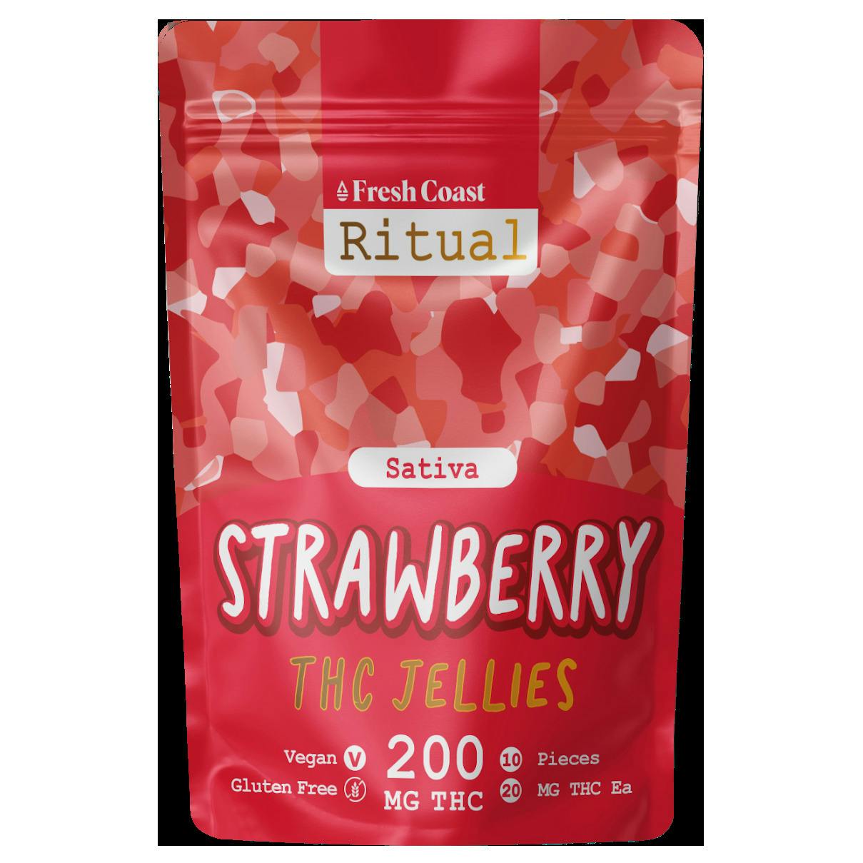 Ritual - 200mg Jellies Gummies - Strawberry