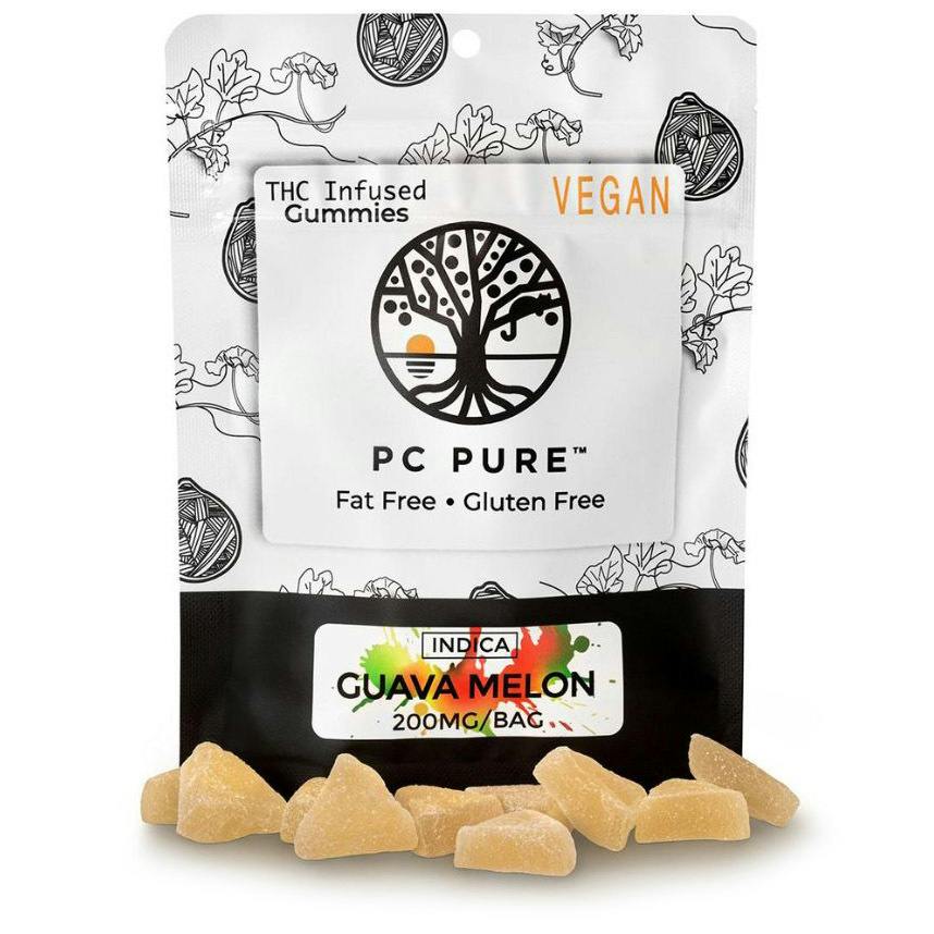 PC Pure - 200mg Gummies - Guava Melon