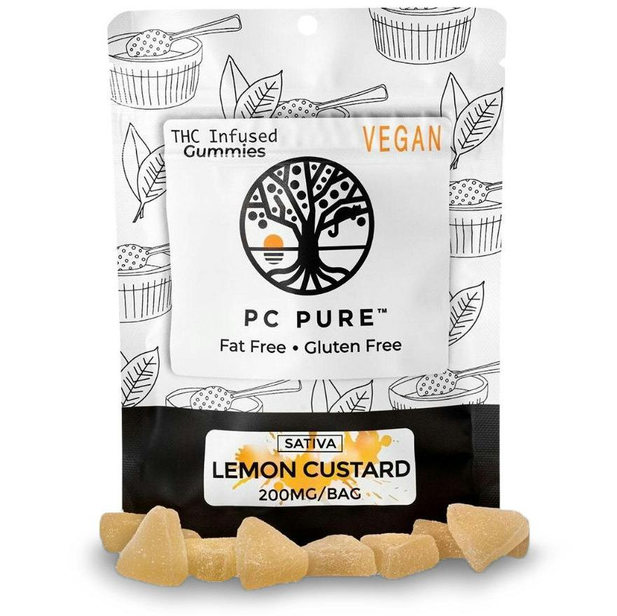 PC Pure - 200mg Gummies - Lemon Custard