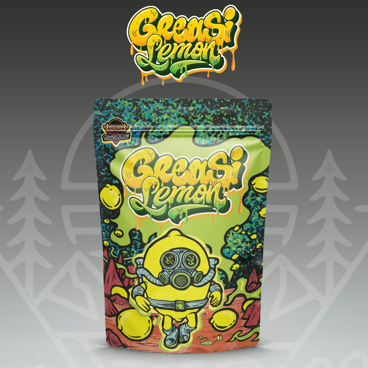 Voyage Bloom Greasi Lemon Prepack Rec cannabis product