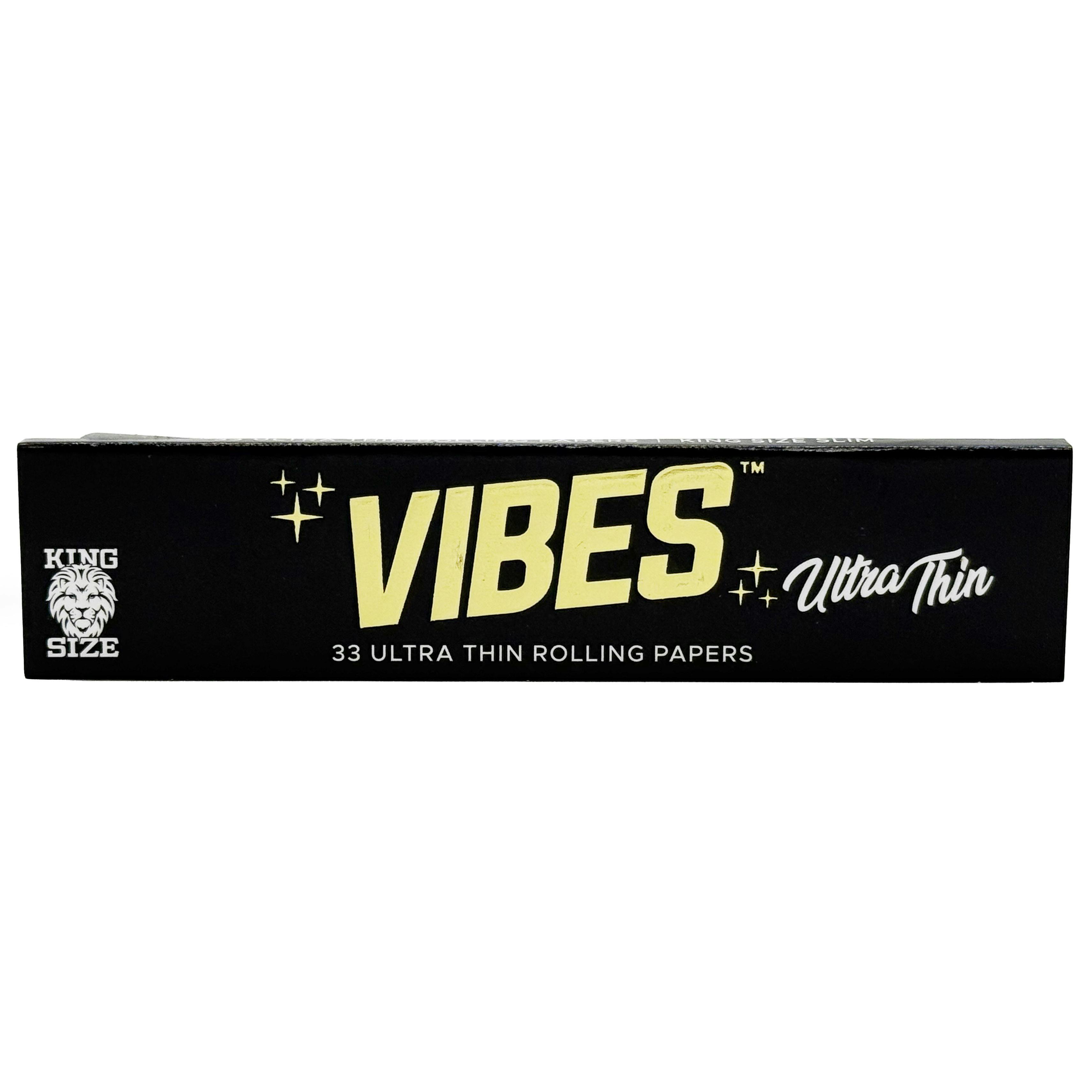 Vibes Ultra Thin King Size Rolling Papers