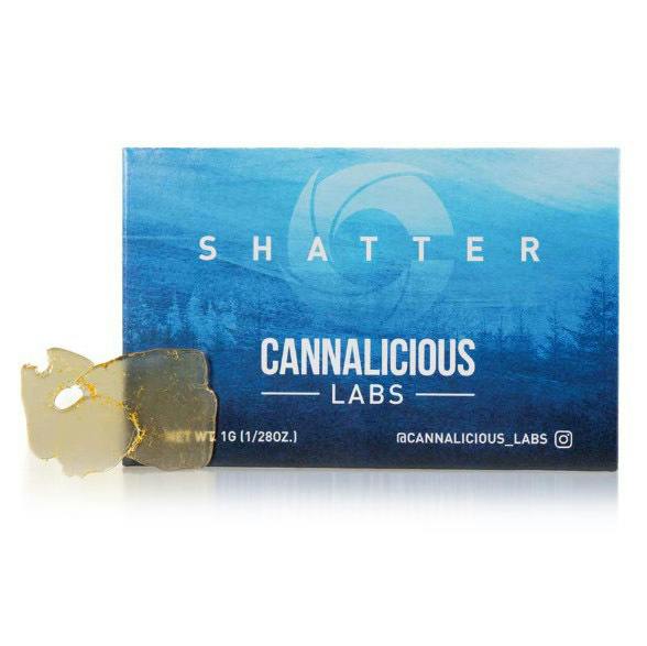 Cannalicious - 1g Shatter - Animal Cookies