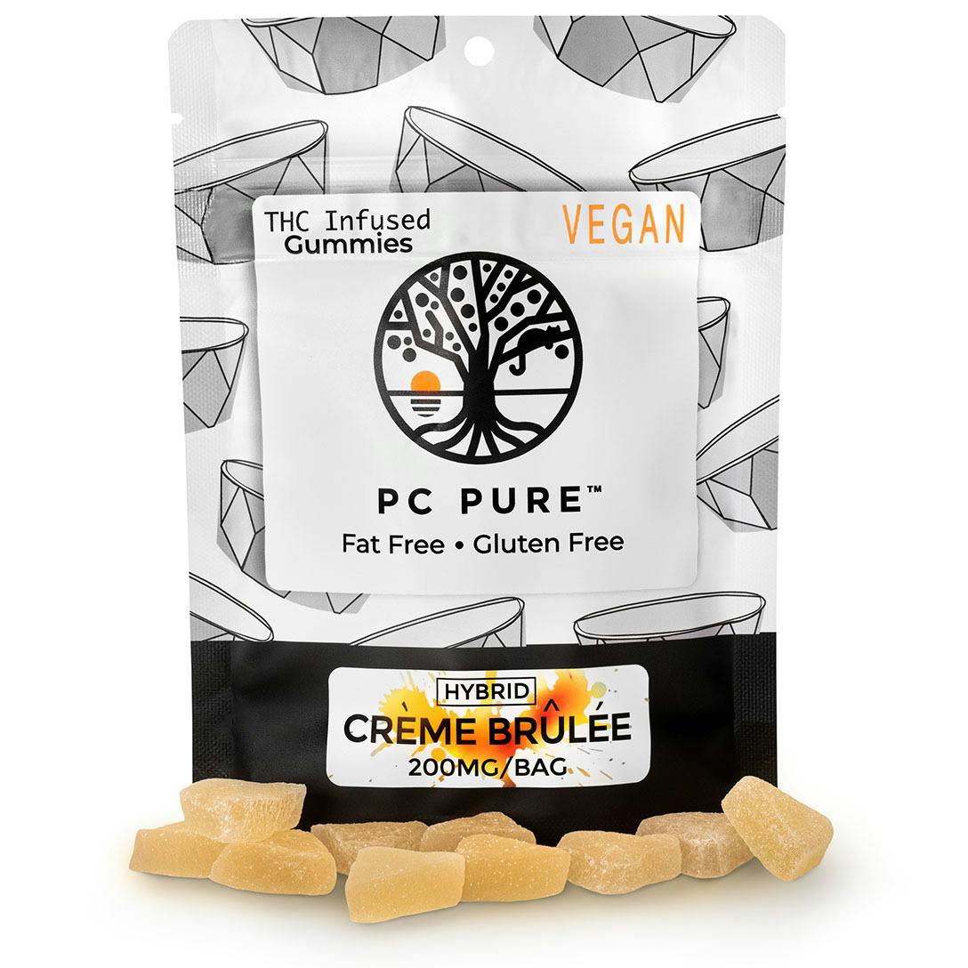 PC Pure - 200mg Gummies - Creme Brulee