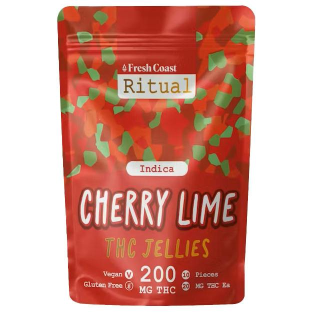 Ritual - 200mg Jellies Gummies - Cherry Lime