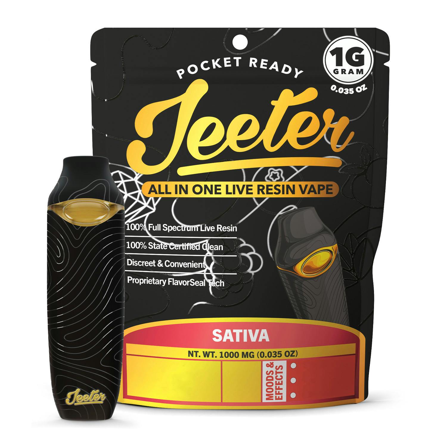 Jeeter - 1g Live Resin Disposable Vape - Blitz