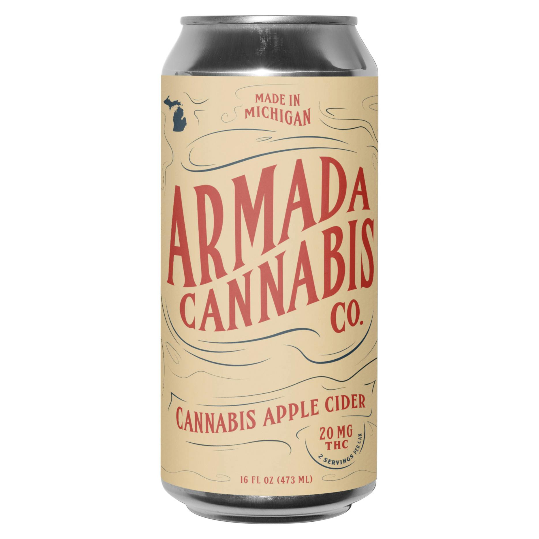 Armada Cannabis Co. | 20mg Cider | Apple Cider