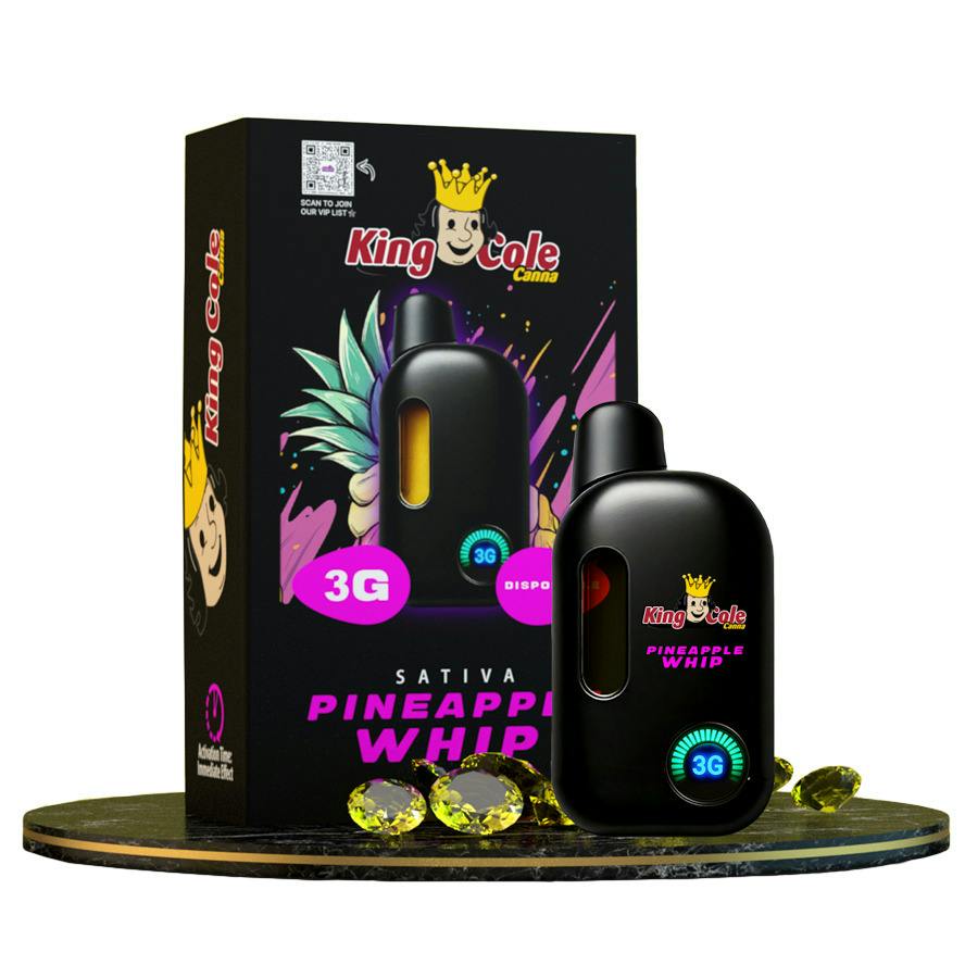 King Cole - 3g Disposable Vape - Pineapple Whip cannabis product