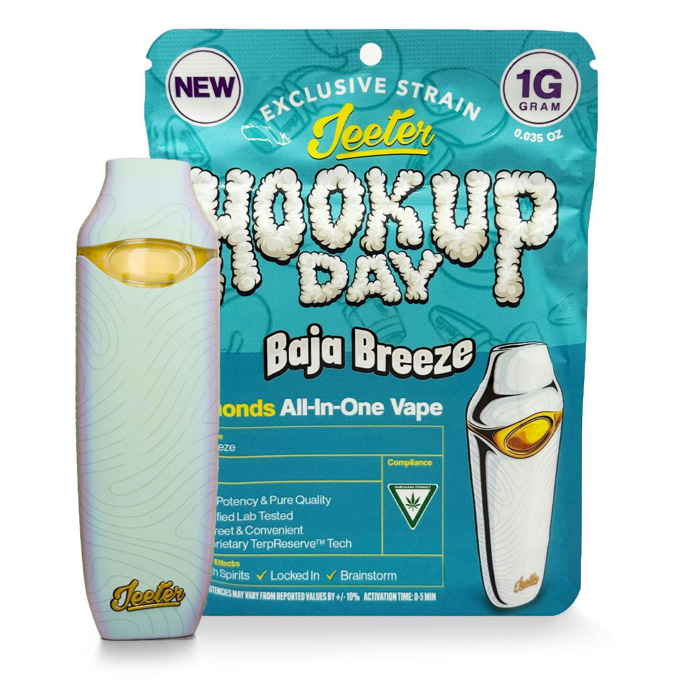Jeeter - 1g Limted Edition Liquid Diamond Disposable Vape - Baja Breeze