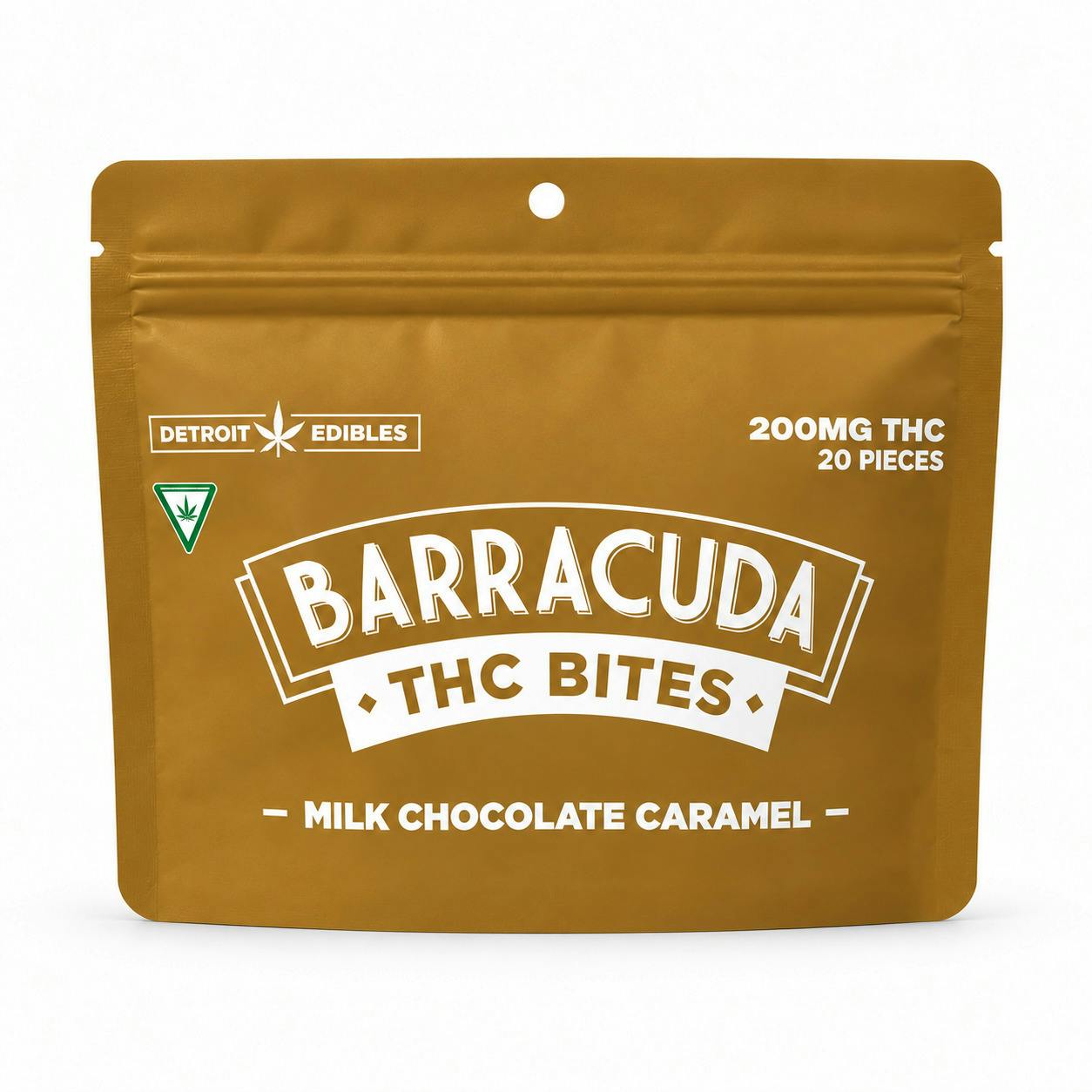 Barracuda - 200mg Chocolate Bites - Milk Chocolate Caramel